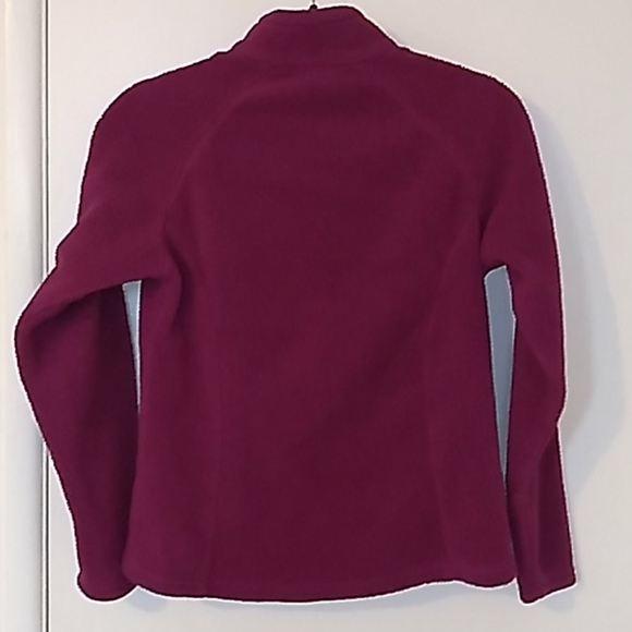 Raspberry Fleece Zip-Up - Picture 4 of 6